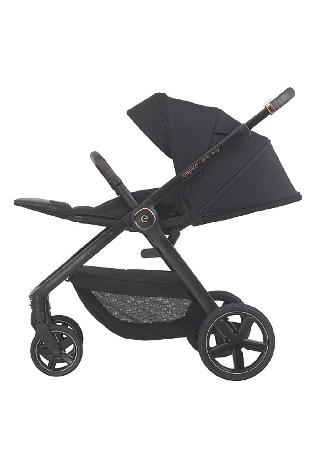 Детская коляска Espiro Only Way 2024 407 monument gray