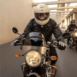 Ветровое стекло высокое Royal Enfield, тонированный – Interceptor 650/Continental GT 650, 1990414