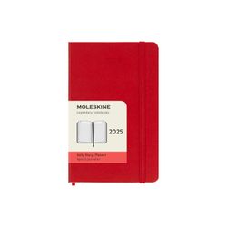 Ежедневник Moleskine Classic Soft Daily Pocket красный (DSF212DC2)