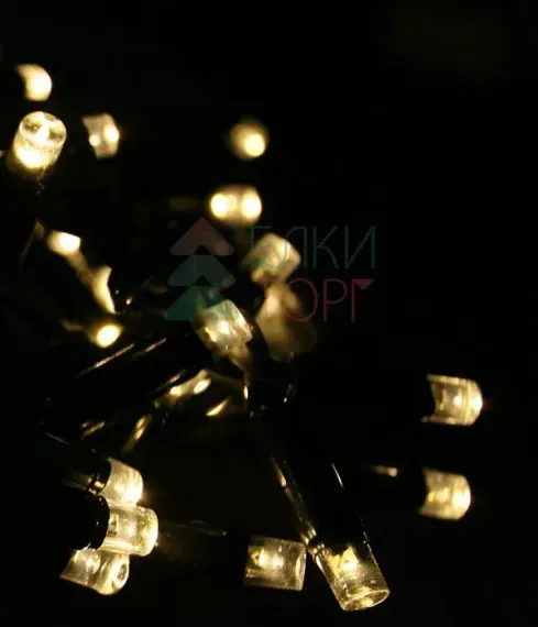 Светодиодная бахрома Sealed 3,2*0,9 м., 220V., 232 теплых белых LED ламп, белый каучук, Beauty Led (LL232-8-2WW)