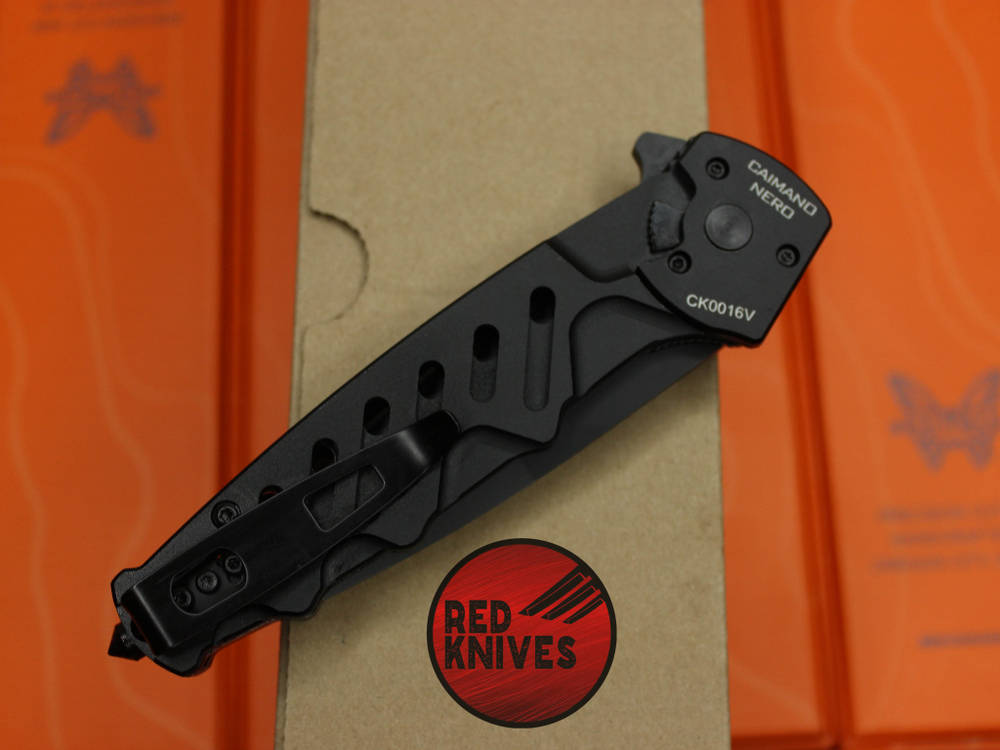 Нож Extrema Ratio Caimano Nero AUTO - черный