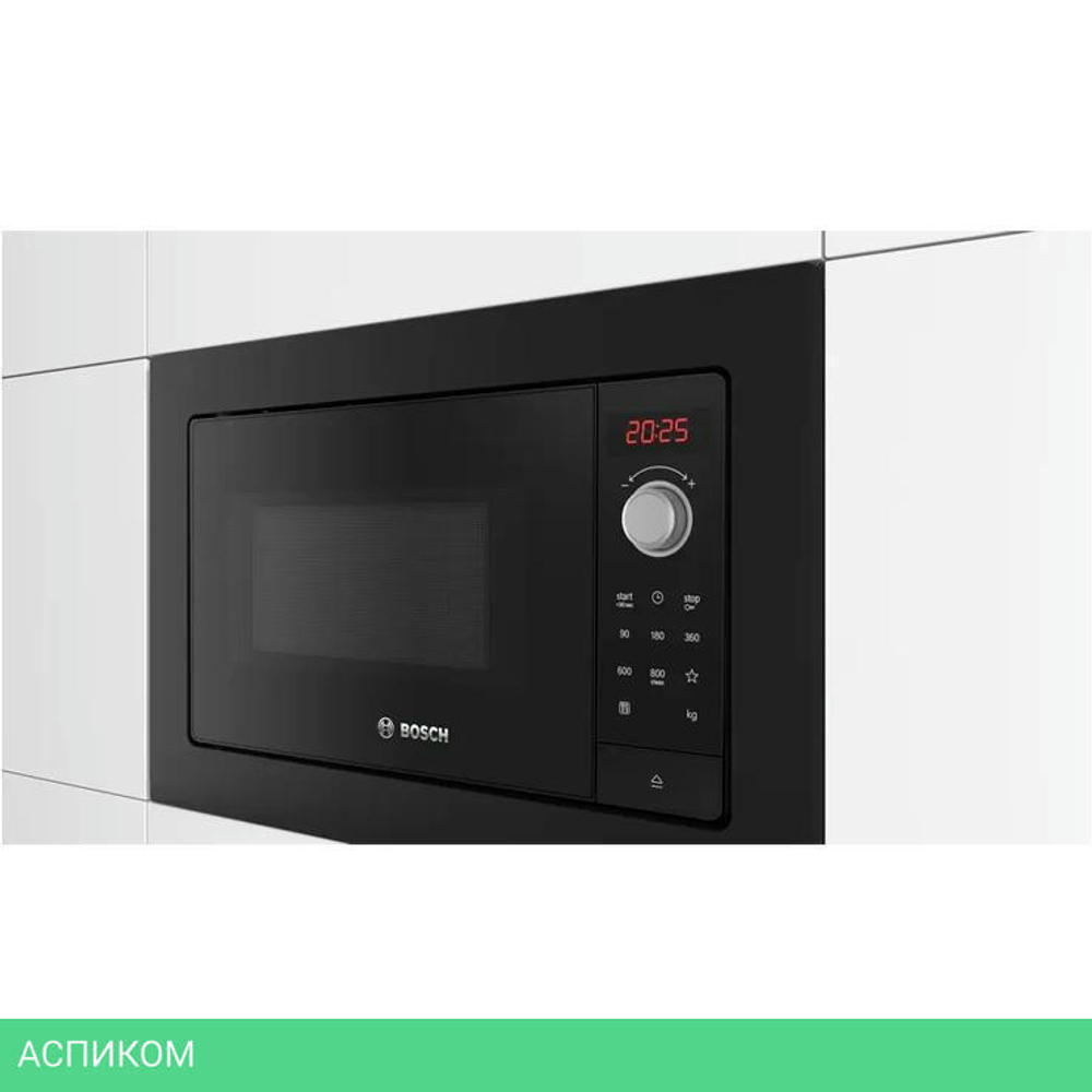 Микроволновая печь Bosch BFL523MB3 черный