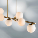 815083 Люстра CROCO 8х40W E14 ЛАТУНЬ