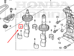 13410-RAD-010 SHAFT, FR BALANCER