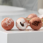 Набор из 3 бомбочек для ванны «Сливочный латте» с ароматом кофе с молоком