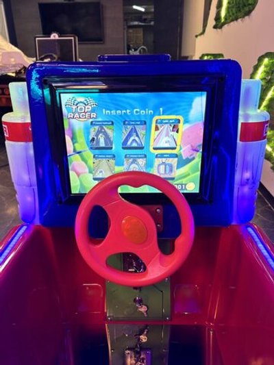 Аттракцион качалка с видеоигрой «Грузовик Прайм»