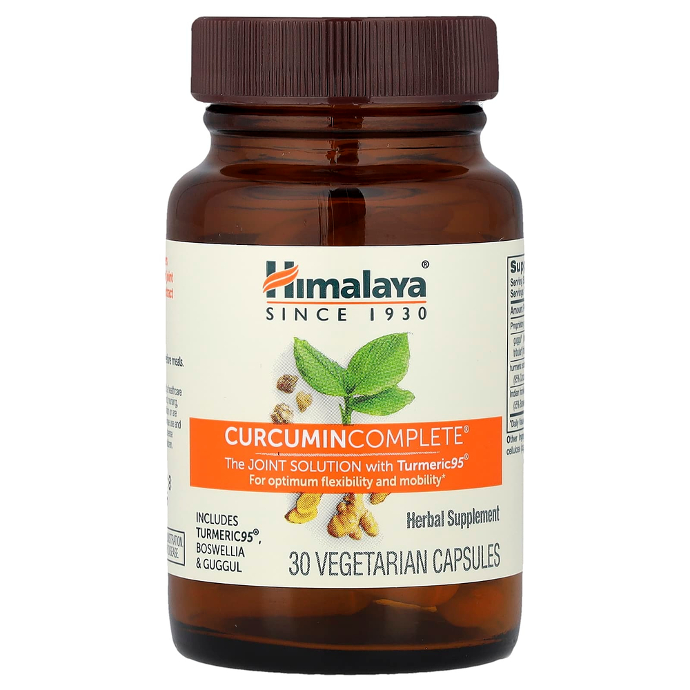 Himalaya, Curcumin Complete®, 30 вегетарианских капсул