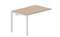 стол Strike 1180х780х750мм (меламиновый аутлет) - приставной элемент