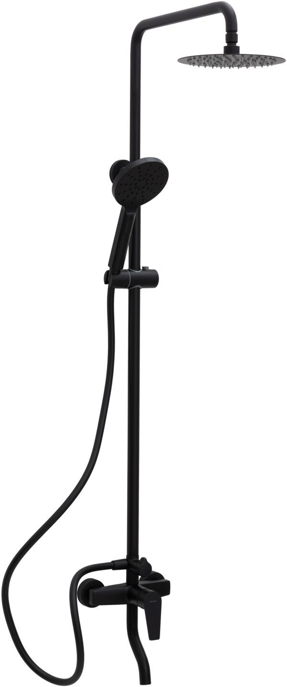 Душевая стойка Allen Brau Eclipse 5.E1007-31 3 режима, матовый черный