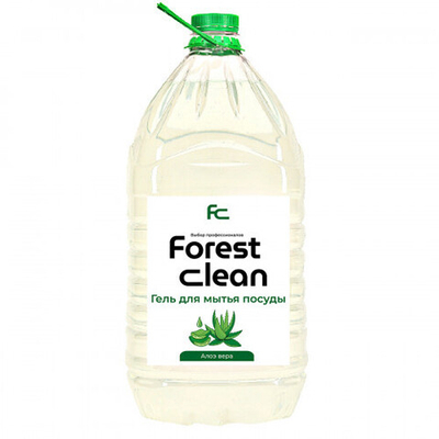 Гель для посуды 5 л ПЭТ "Алоэ вера" Forest clean
