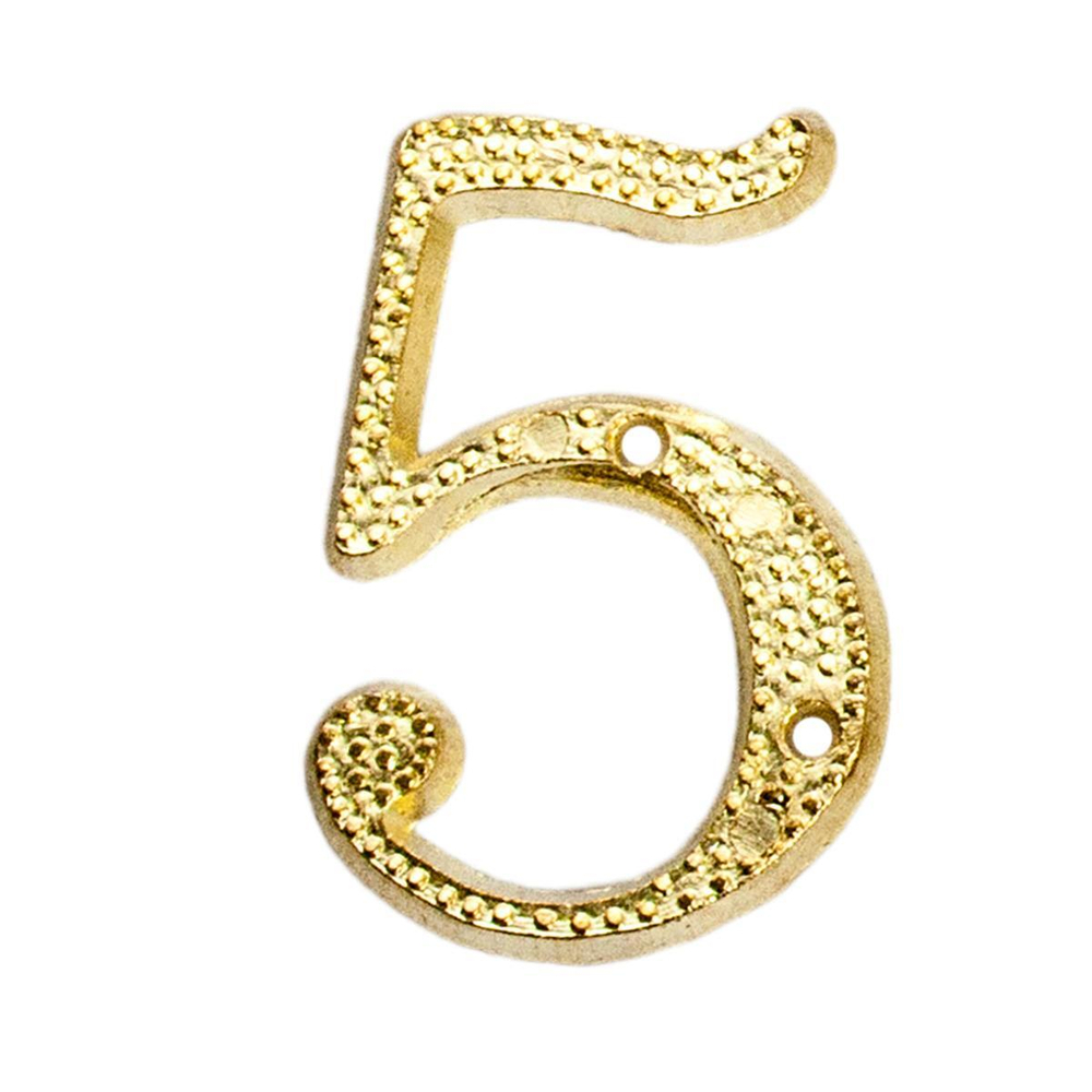 НОМЕР ДВЕРНОЙ ELEMENT 5 ЗОЛОТО