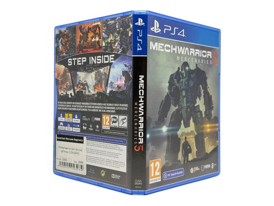 PS4 MechWarrior 5: Mercenaries (Б/У, Русские субтитры, CUSA-28240)