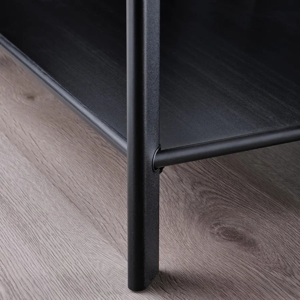 Шкаф для ТВ - IKEA JÄTTESTA/JATTESTA, 240x40x194см, черный, ЯТТЕСТА/ЙЕТТЕСТА ИКЕА