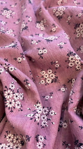 Ткань Вискоза Мокка 1 Ширина 150 см Плотность 100 г/м2 Состав: Хлопок 20% Вискоза 35% Полиэстр 45%