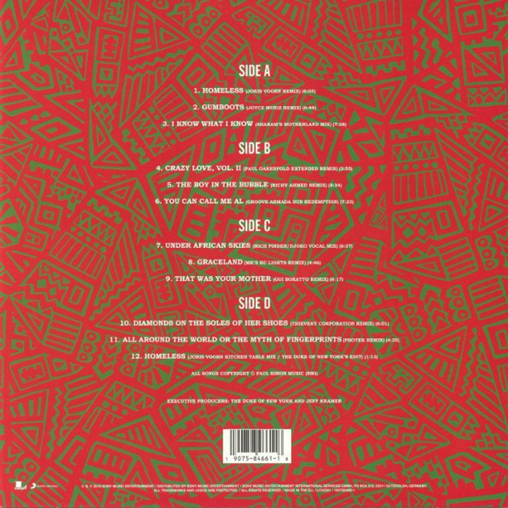 Paul Simon / Graceland - The Remixes (2LP)