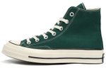 Converse 1970s chuck taylor non-slip wear-resistant high-top canvas shoes for men and women the same dark green