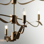 733283 Люстра RAGNO 8х40W E14 ЗОЛОТО