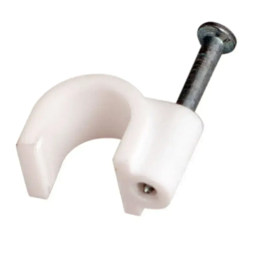 Крепеж для проводов круглый 8 мм 50 шт REXANT