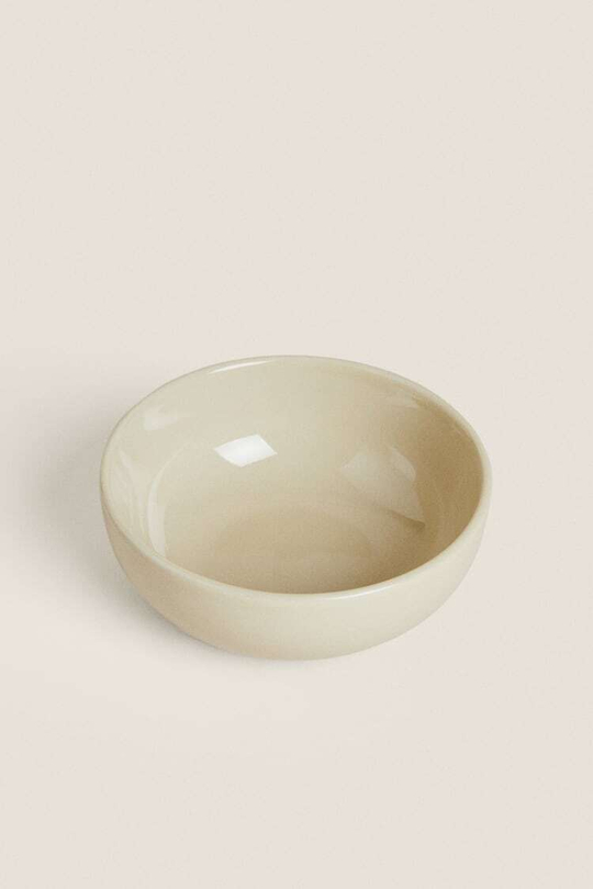 ZARA HOME КЕРАМИЧЕСКАЯ ПИАЛА, БЕЖЕВЫЙ