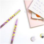 Ручка шариковая Greenwich Line "Cats" синяя, 0,7мм, игольчатый стержень, софт-тач