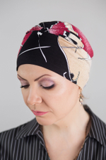 Шапочка тюрбан БЛАНКА VB5 облегченная, бамбук, Elza Meyger