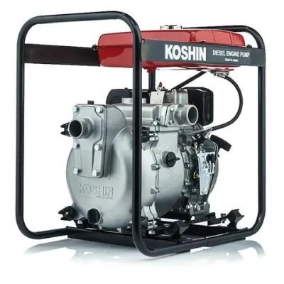 Koshin KTY-50 D мотопомпа дизельная 4.76 л.с, 700 л/мин, диаметр 50 мм, KTY-50D