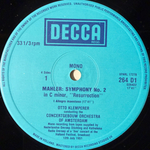 Малер - Симфония №2 2LP (Англия 1982г.) Т