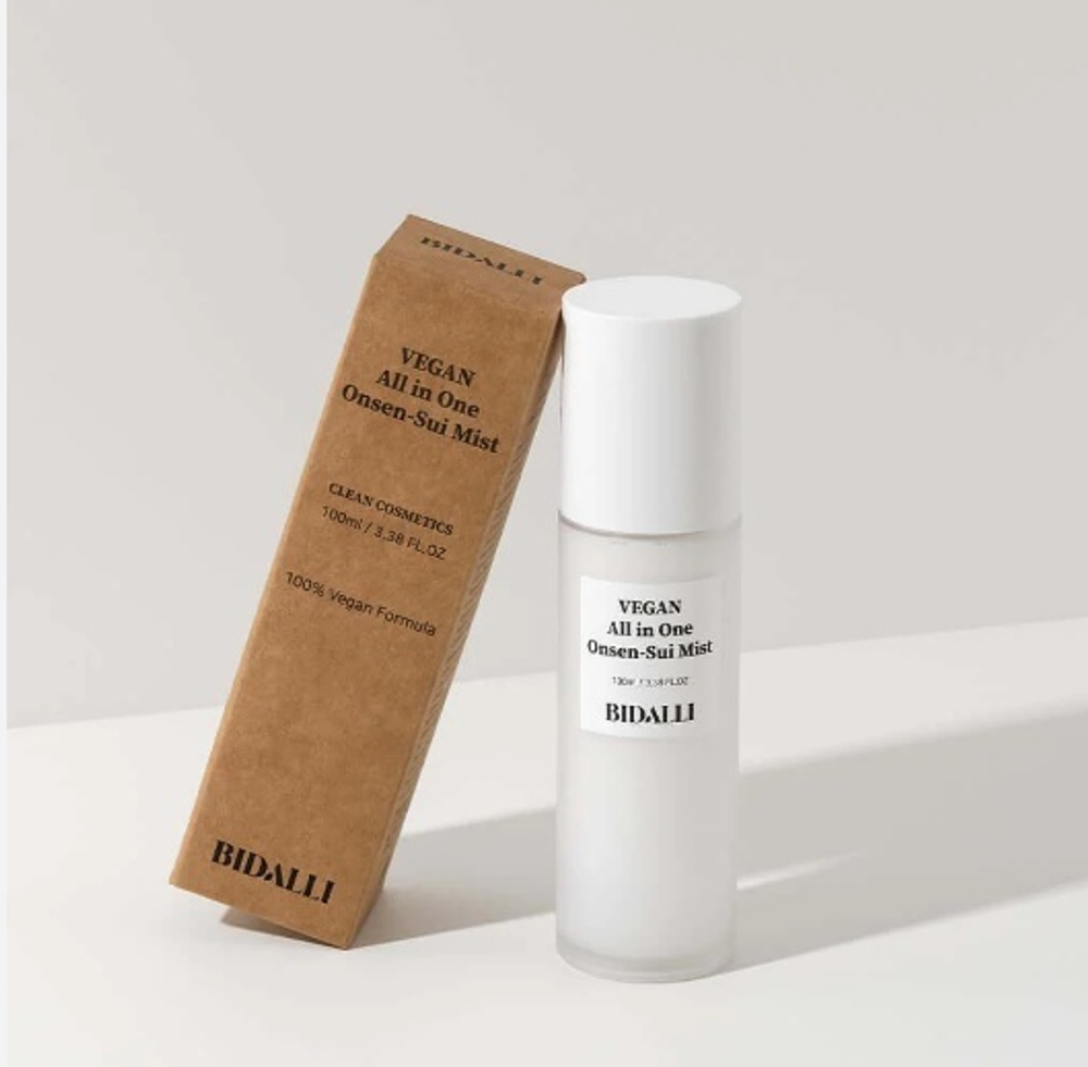 Увлажняющий мист-эссенция для лица BIDALLI Vegan All in One Onsen-Sui Mist 100 мл