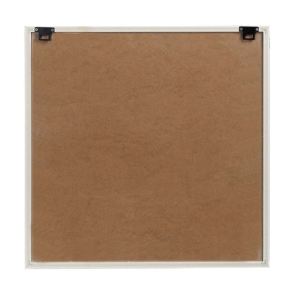 Панно декоративное с эффектом 3d minimalism, с белой рамой, 40х40 см