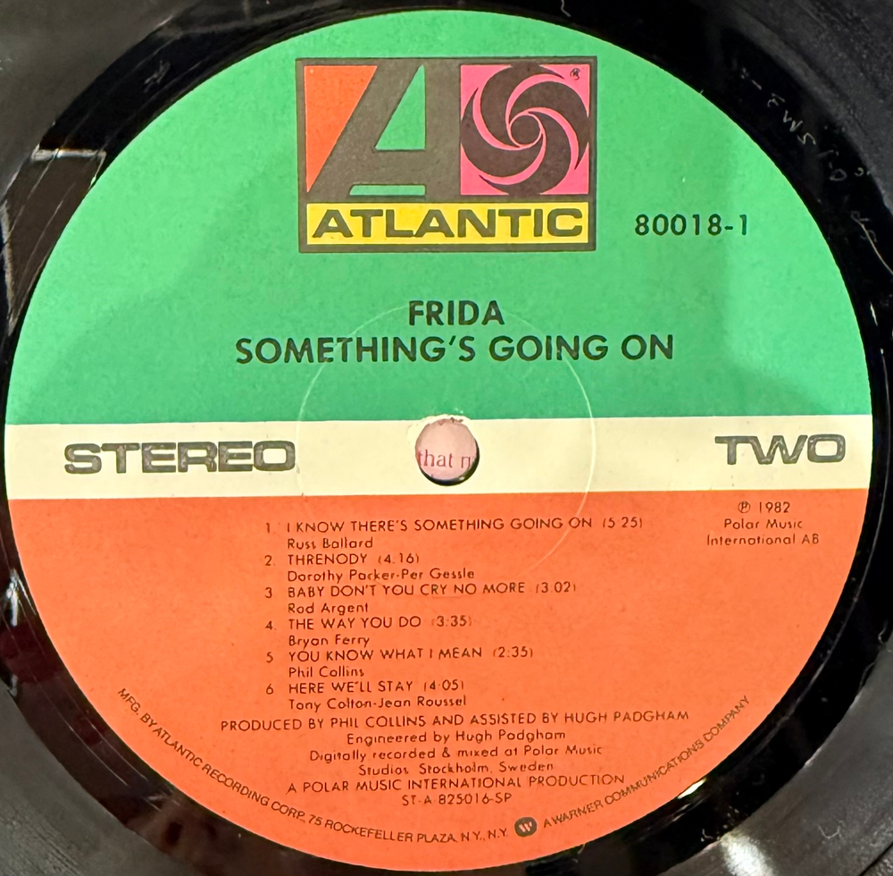 Виниловая пластинка Frida ‎– Something's Going On LP