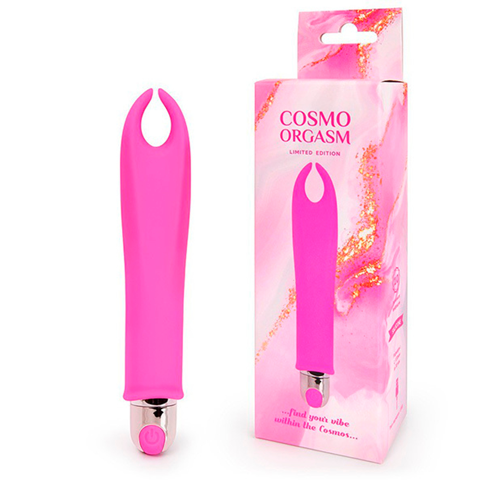 Розовый вибромассажер 15,5см Bior Toys Cosmo Orgasm CSM-23166
