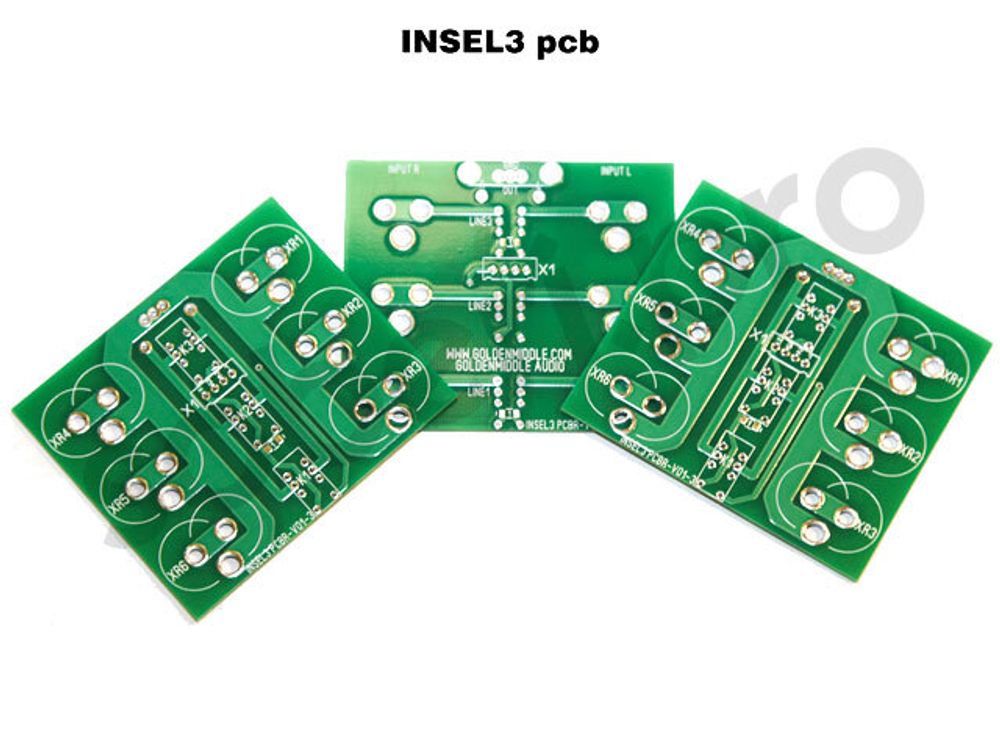 "INSEL3" блок коммутации входов для усилителя печатная плата купить