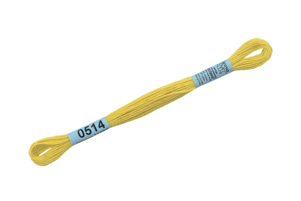 Мулине "Gamma" ,100% хлопок, 8 м, №0514