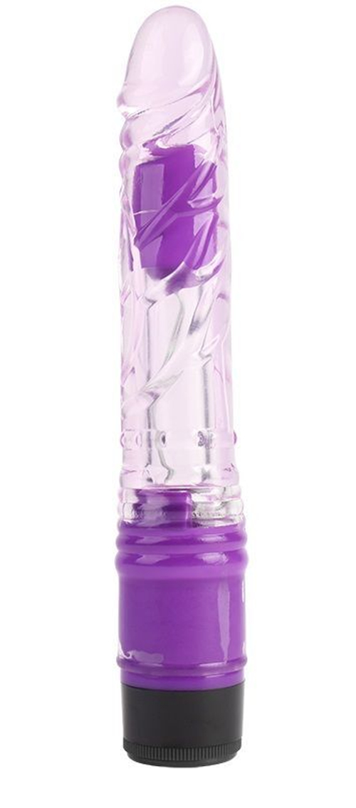 Сиреневый реалистичный вибратор 8.8 Inch Realistic Vibe - 22,3 см.