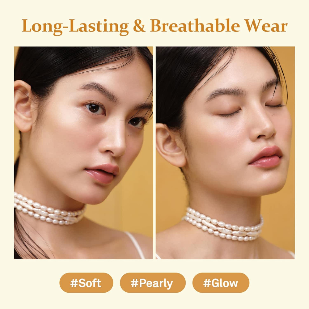 Hince, Second Skin Glow, кушон, оттенок 21 слоновая кость, 12 г (0,42 унции)