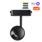 359471 SHINO NT24 103 черный Трековый смарт-светильник для низковольтного шинопровода с двумя режимами работы IP20 LED 12W 24V 3000-6000K EASY