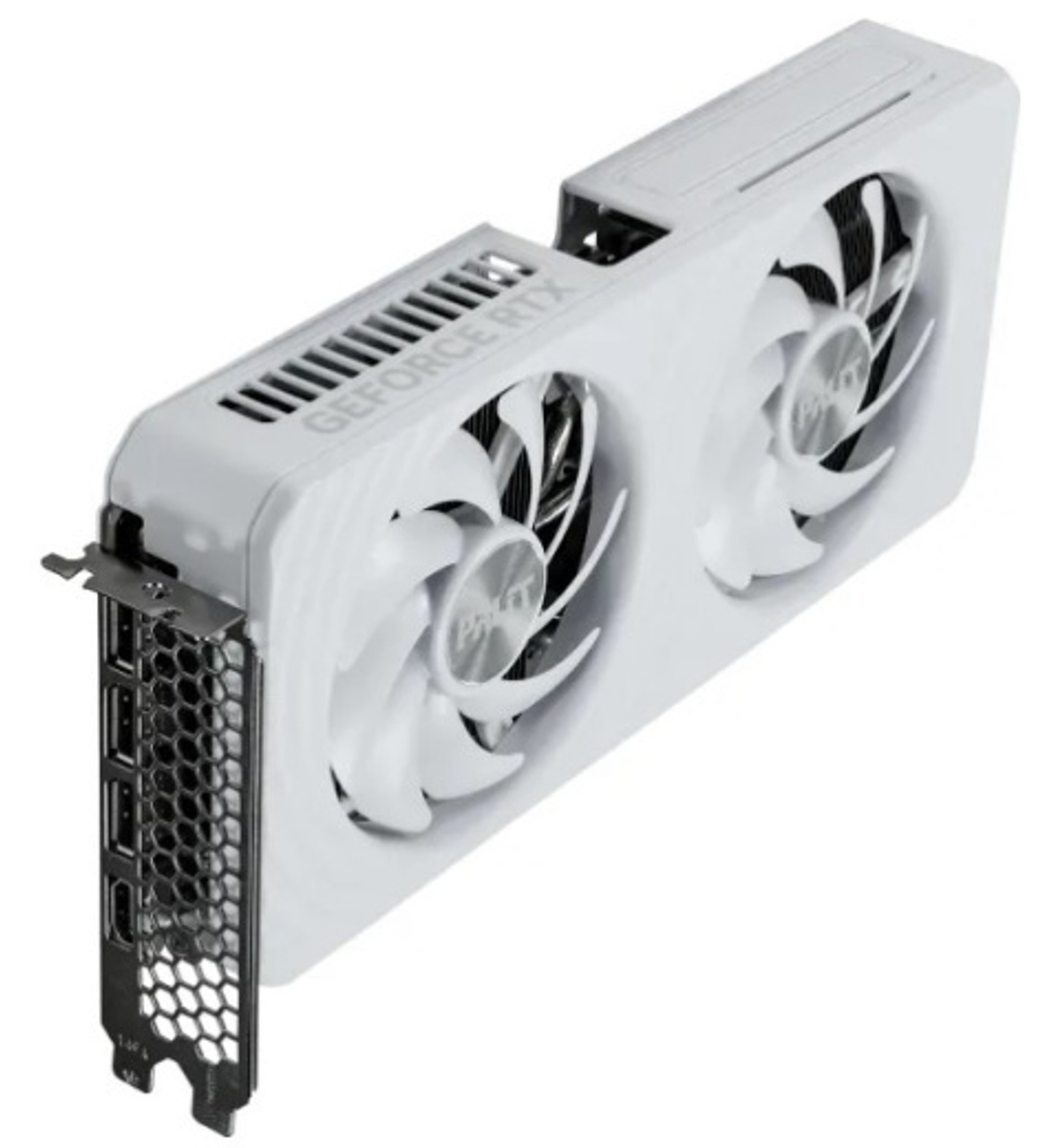 Видеокарта Palit GeForce RTX 5060 TI WHITE OC (NE7506TU19P1-GB2062M)