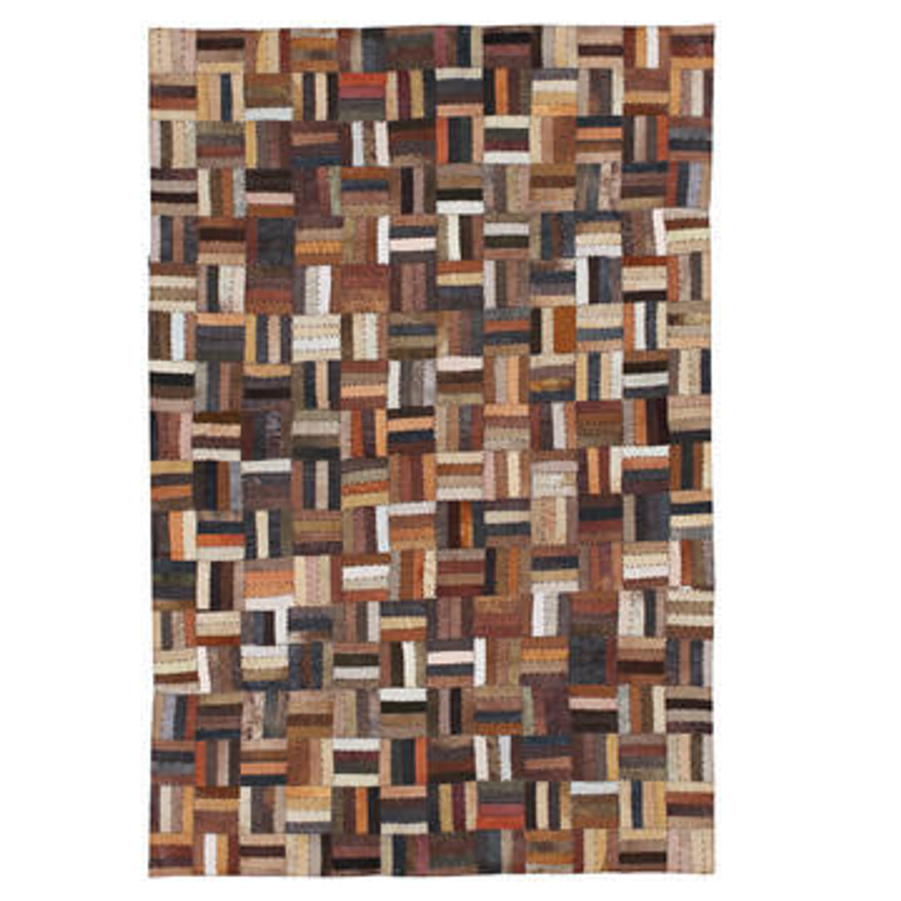 Ковер PATCHWORK/leather 120*180  PW120180/LEA p.101- 2