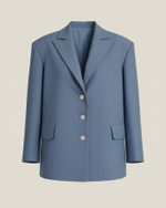 Пиджак "Подруга гениальной женщины" оверсаййз