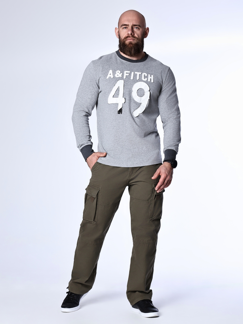 Лонгслив Abercrombie & Fitch ABL41