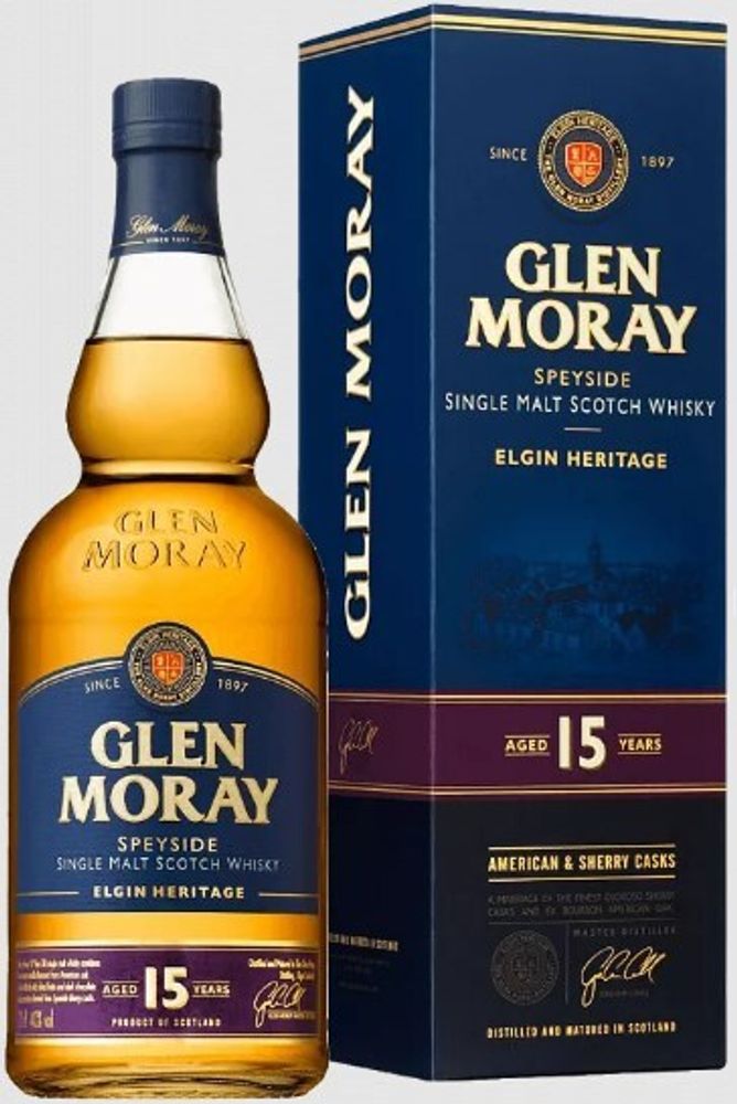 Glen Moray, Single Malt Elgin Heritage 15 Years