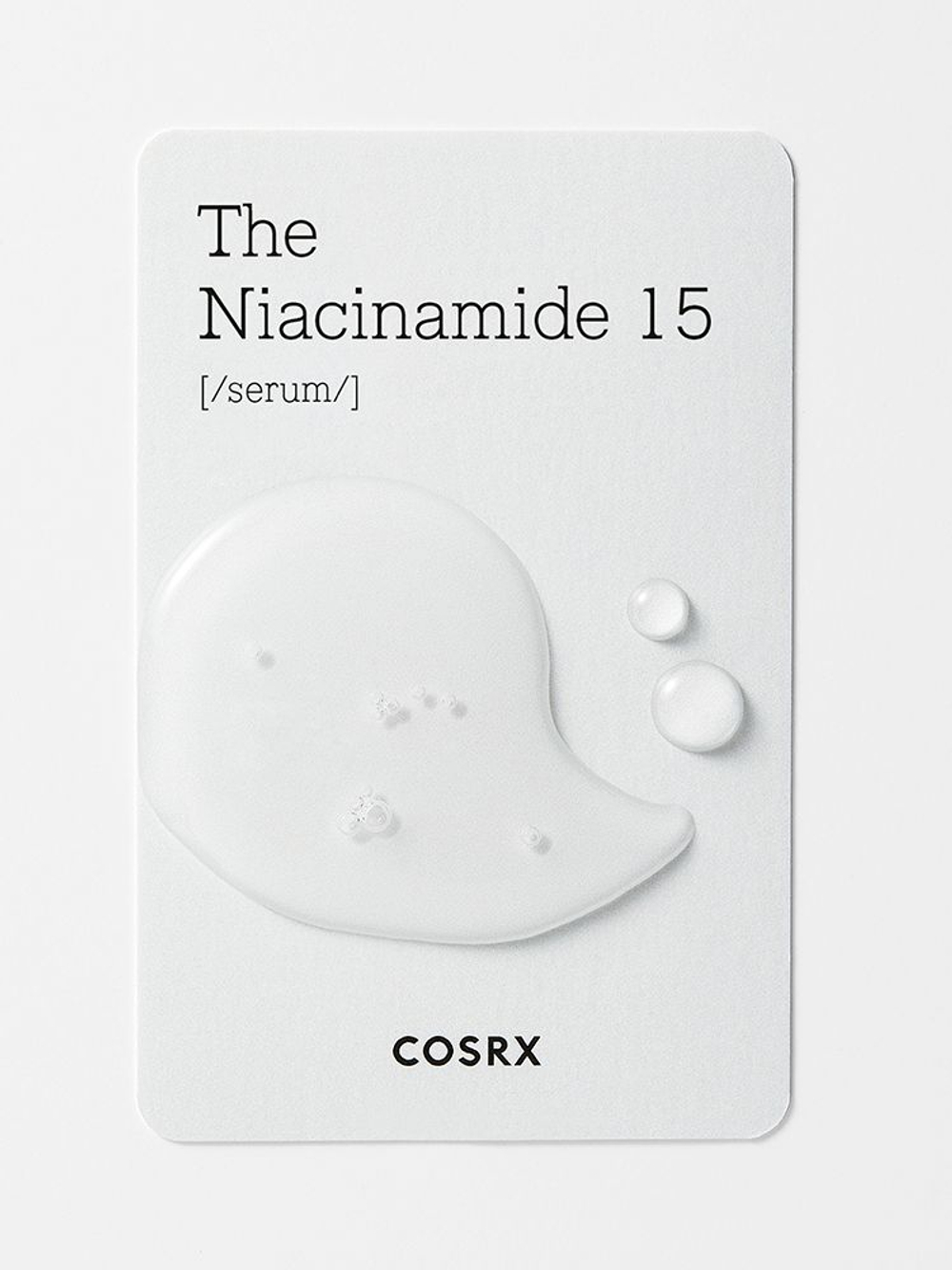 Сыворотка с ниацинамидом Cosrx The Niacinamid 15% Serum для сужения пор и осветления