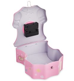 BX- 80/1 Метал. копилка с часами «Платье»