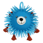 Мякиш волосатик со светом д-12 см, 6 животных микс, с-30797