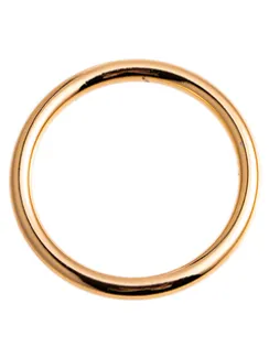 Кольцо декоративное, Италия, 26 мм, металл, античное золото