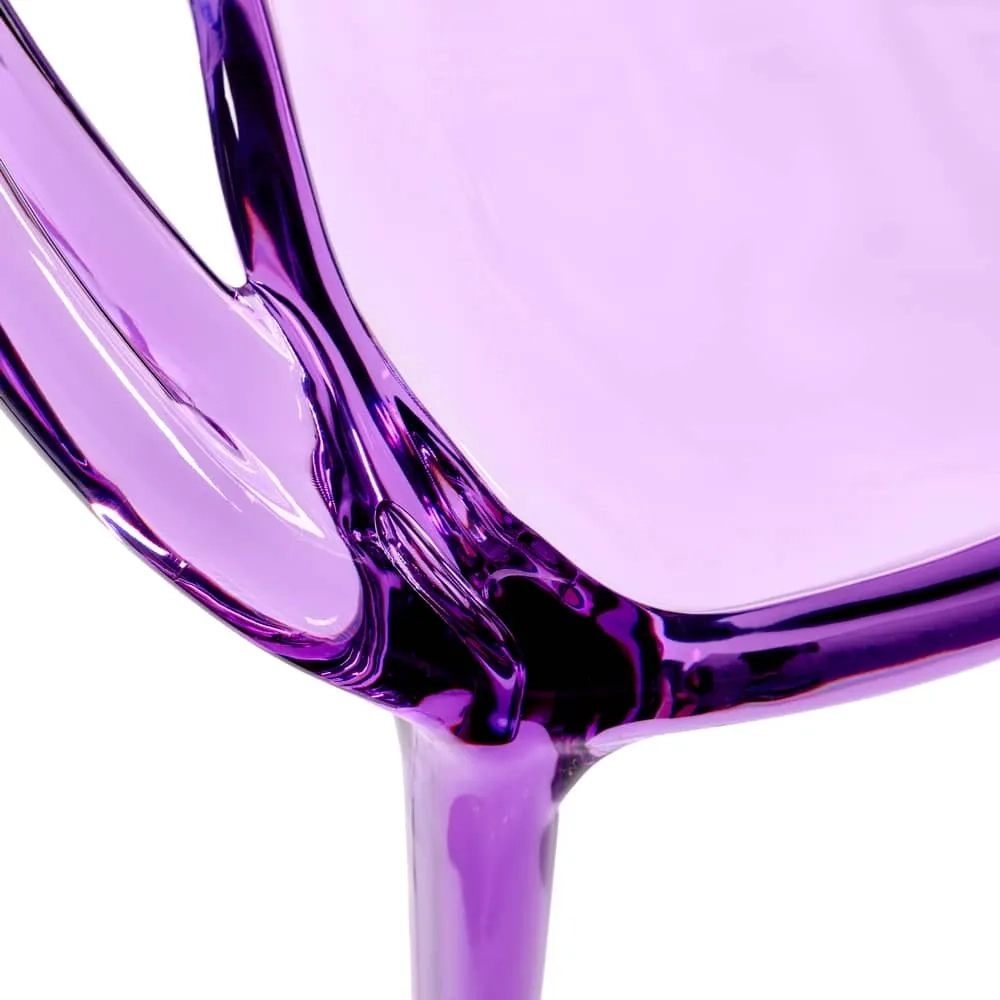 Стул Bradex Home Masters прозрачный сиреневый