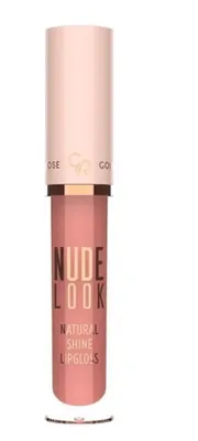 Блеск для губ Nude Look Natural Shine Lipgloss Golden Rose 03 coral nude