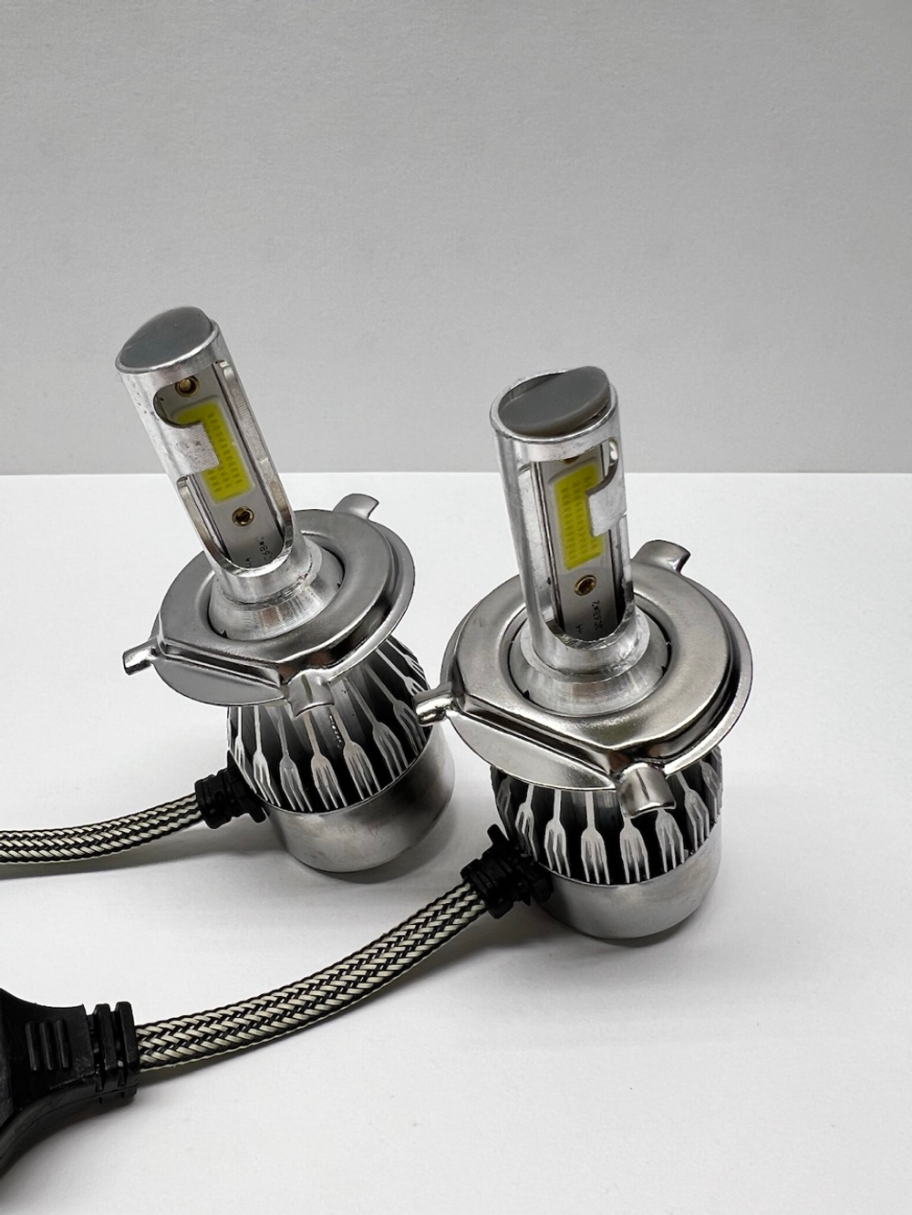 H4 / Автомобильные светодиодные лампы, H4, 36W, 3800 Lm, 12 вольт, LED Headlight C6, Серия СИ Шесть, TG (2 шт. / комплект)