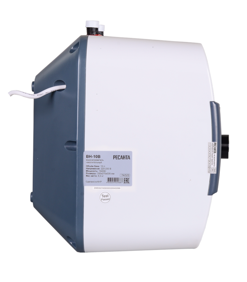 Водонагреватель накопительный ВН-10В Ресанта