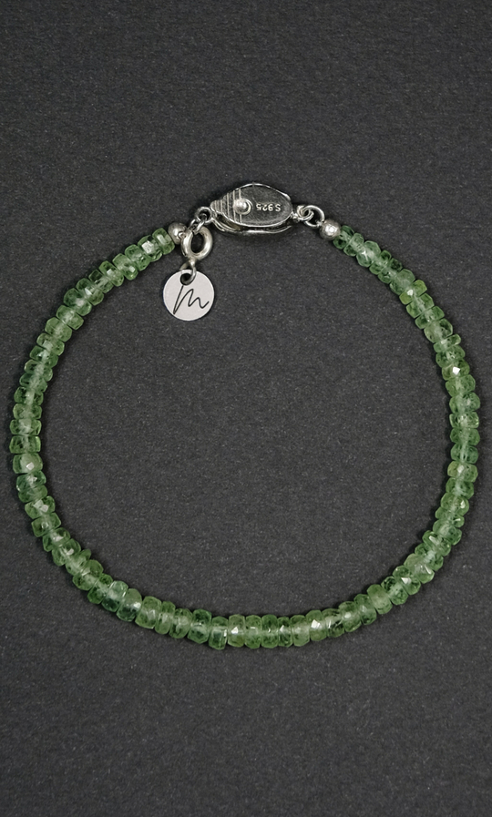 Браслет "Exclusive" из изумруда огранка